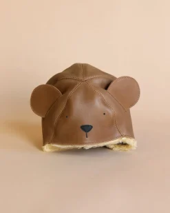 Leather Classic Hat - Bear>Donsje Best