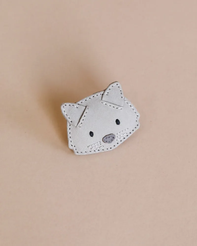 Leather Hair Tie - Cat>Donsje Clearance