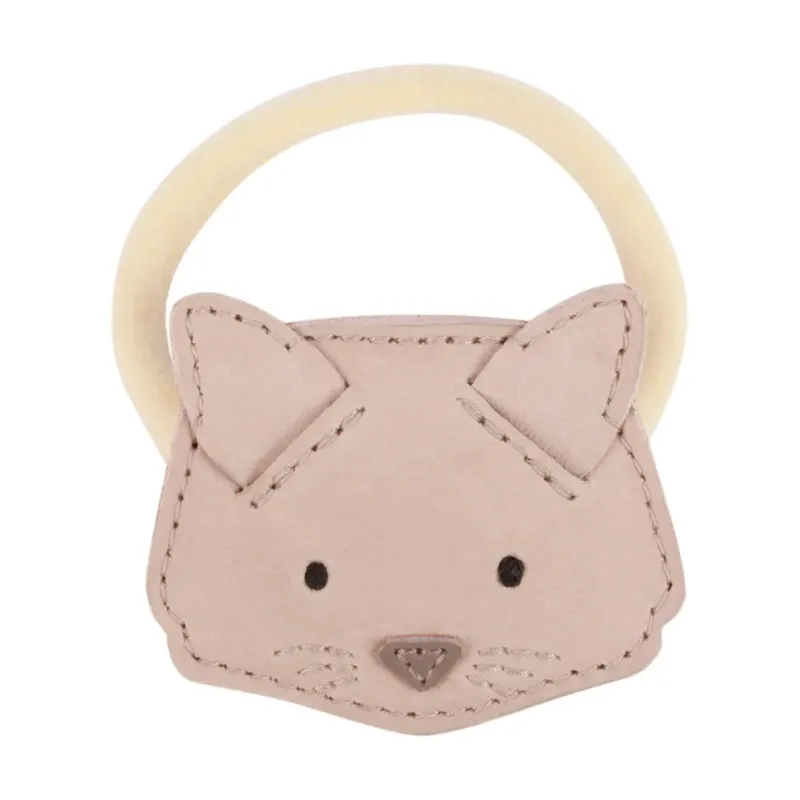 Leather Hair Tie - Cat>Donsje Clearance