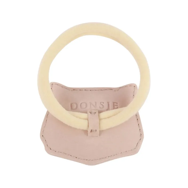 Leather Hair Tie - Cat>Donsje Clearance
