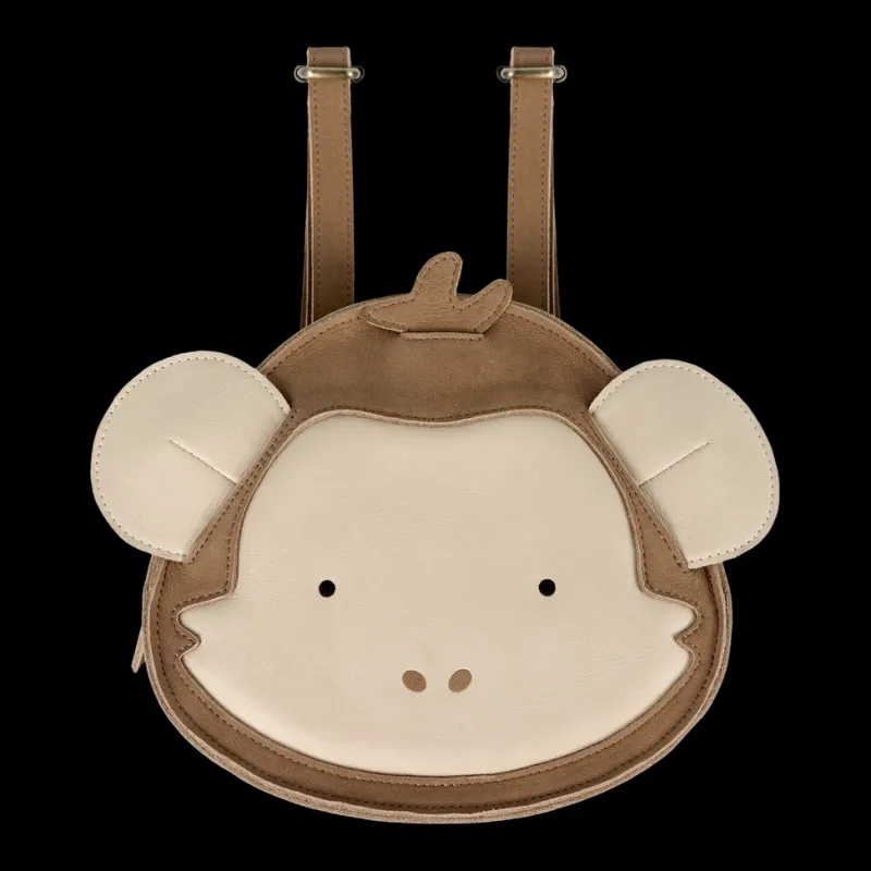 Leather Kapi Backpack - Monkey>Donsje Online