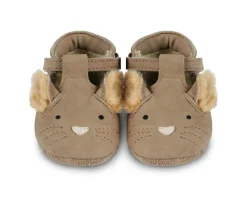 Leather Spark Exclusive Lined Shoe -Squirrel>Donsje New