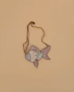 Leather Thysa Purse - Gold Fish>Donsje Online