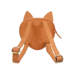 Mini Leather Backpack - Fox><noscript><img width=
