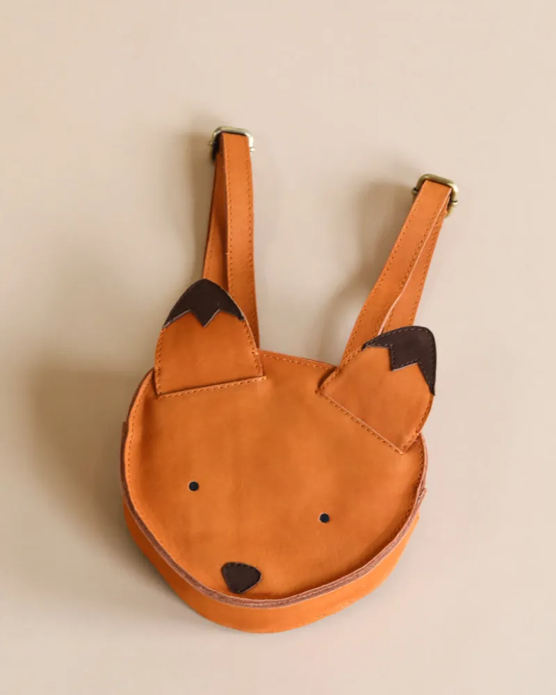 Mini Leather Backpack - Fox>Donsje Outlet