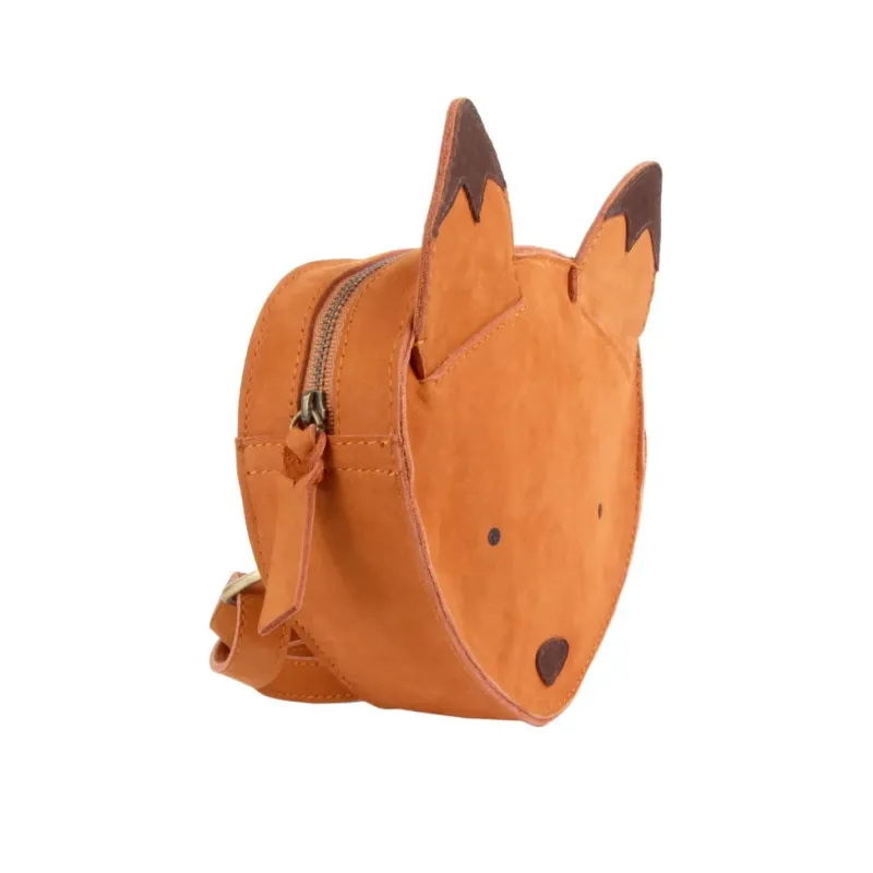 Mini Leather Backpack - Fox>Donsje Outlet