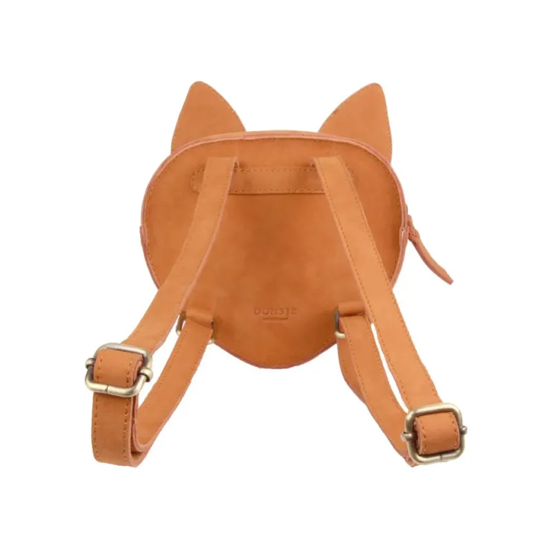 Mini Leather Backpack - Fox>Donsje Outlet