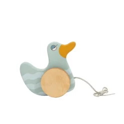 Duck Pull Toy - Mint Green><noscript><img width=