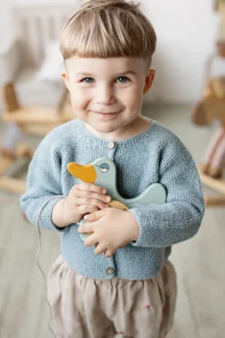 Duck Pull Toy - Mint Green><noscript><img width=