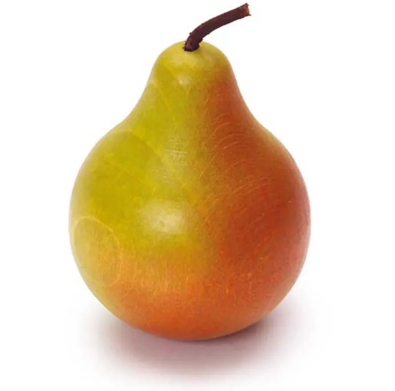 Pear Green-Red Pretend Food>Erzi Best