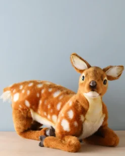 Fawn Deer Sitting Stuffed Animal>Hansa Clearance
