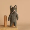 Felt Gray Cat Finger Puppet>Deer Harbour Design Discount