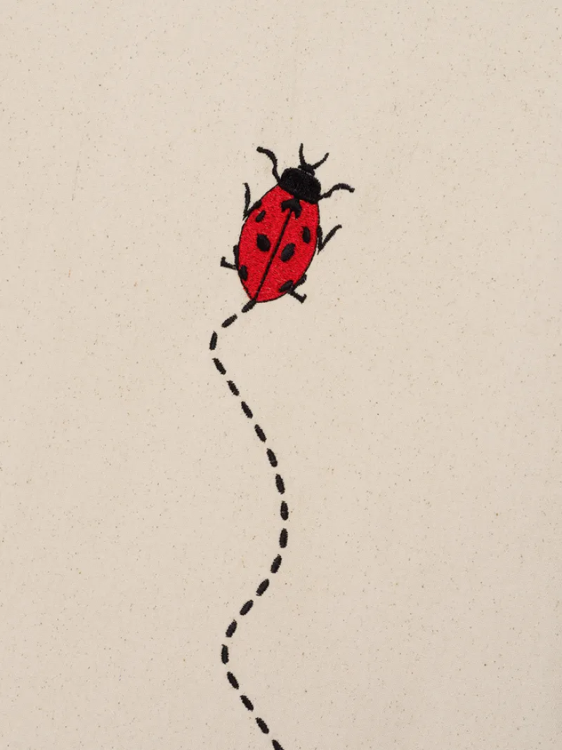 Tent - Ladybird Embroidery - Natural>Ferm Living Best
