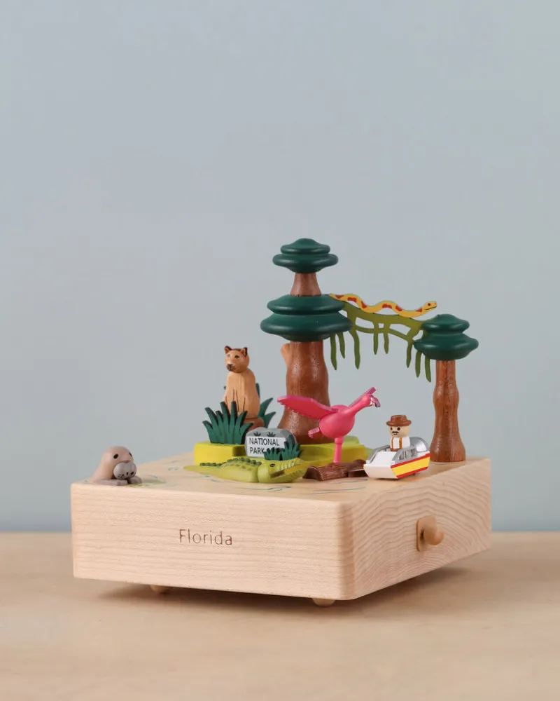 Florida Wooden Music Box>Wooderful Life Discount