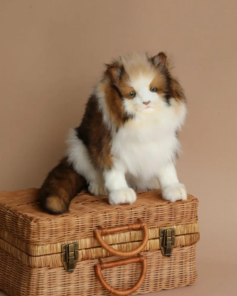 Forest Cat Stuffed Animal>Hansa Hot