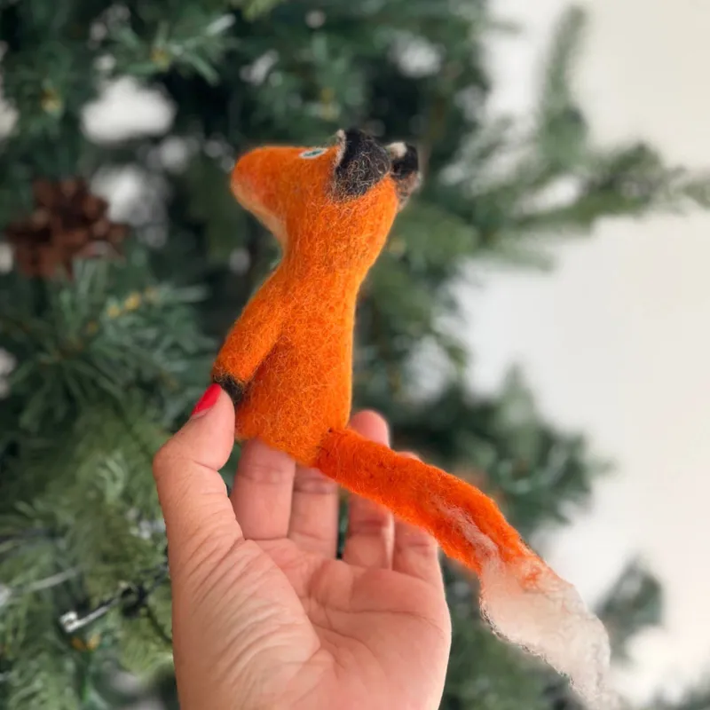 Fox Finger Puppet>Deer Harbour Design Online