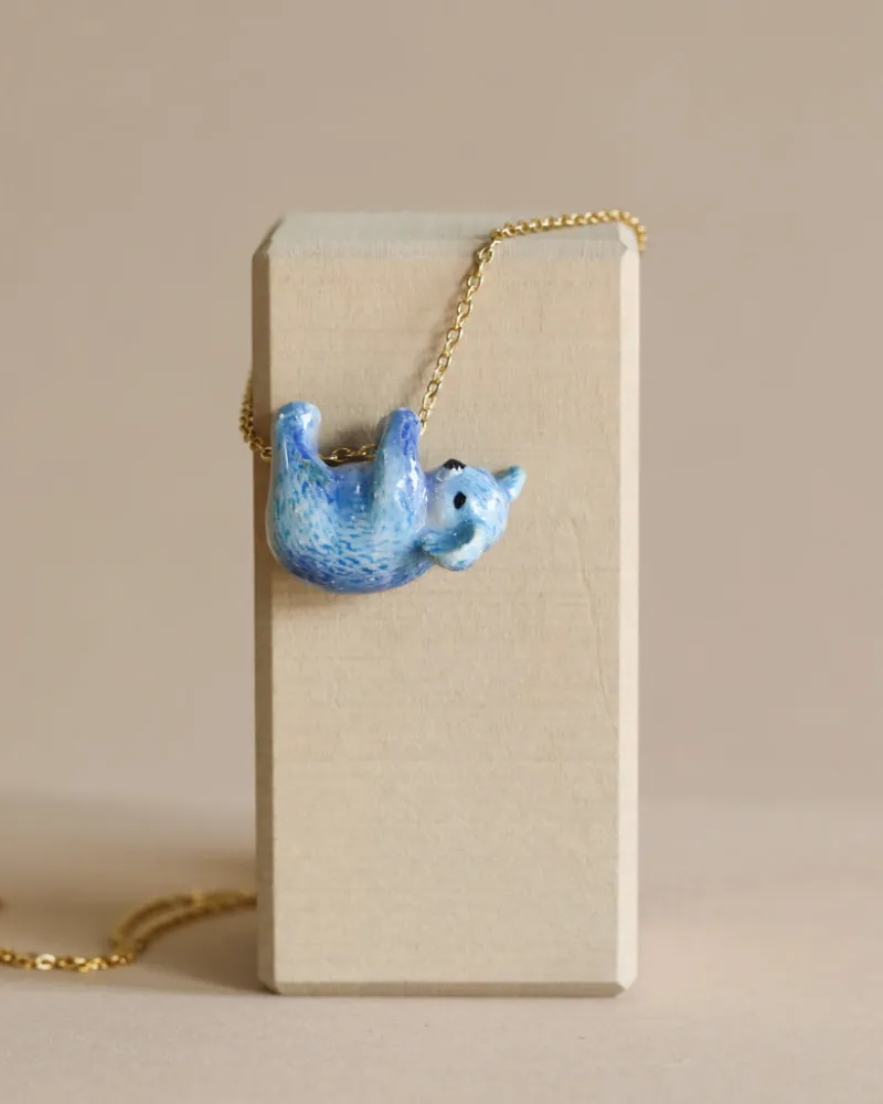 Galaxy Bear Koala Necklace>Camp Hollow Hot