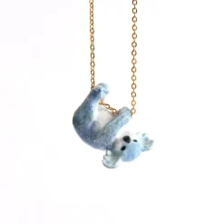 Galaxy Bear Koala Necklace>Camp Hollow Hot