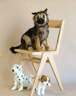 German Shepherd Puppy Dog Stuffed Animal>Hansa Outlet