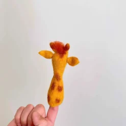 Giraffe Finger Puppet><noscript><img width=