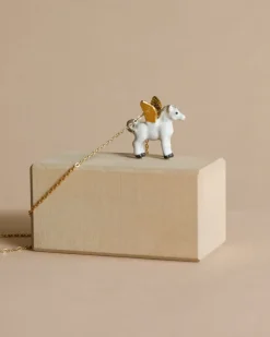 Gold Pegasus Necklace>Camp Hollow Fashion