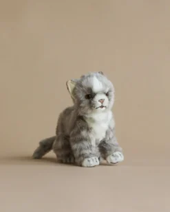 Grey Cat Stuffed Animal>Hansa Best