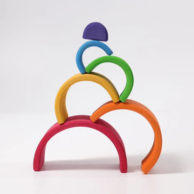 Grimm's Wooden Rainbow>Grimms New