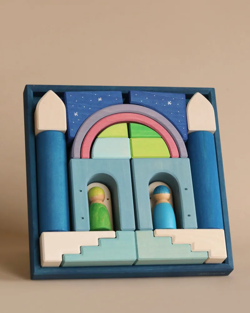 Grimm's Building World Polar Light Block Set>Grimms Best