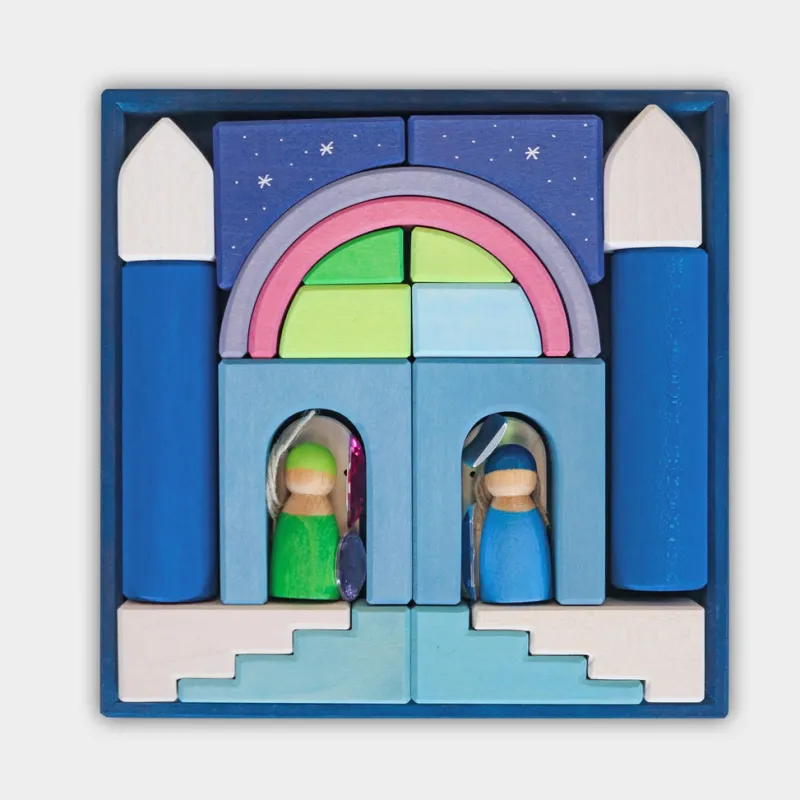 Grimm's Building World Polar Light Block Set>Grimms Best