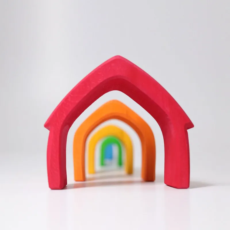 Grimm's Colorful House Stacker>Grimms Sale
