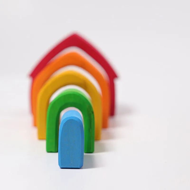 Grimm's Colorful House Stacker>Grimms Sale