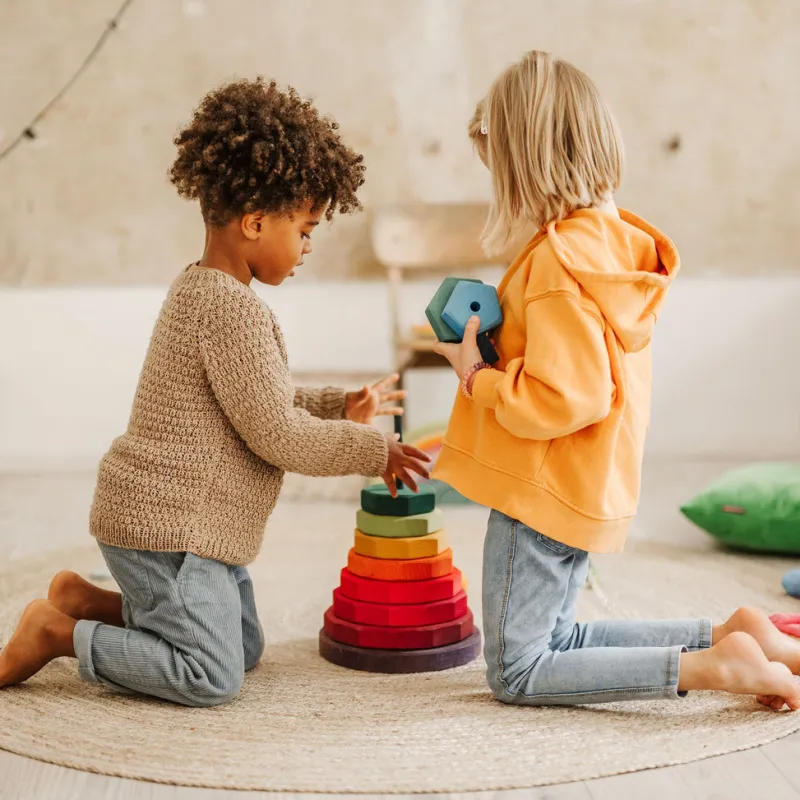 Grimm's Giant Geometrical Stacking Tower>Grimms Outlet