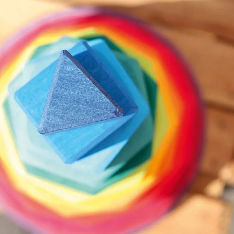 Grimm's Giant Geometrical Stacking Tower>Grimms Outlet