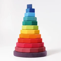 Grimm's Giant Geometrical Stacking Tower>Grimms Outlet