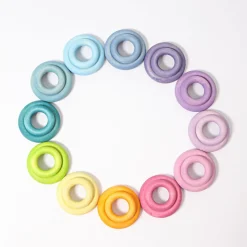 Grimm's Pastel Building Rings>Grimms Discount