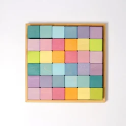 Grimm's Pastel Mosaic Building Blocks>Grimms Fashion