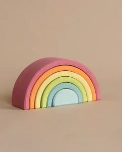Grimm's Rainbow Pastel Stacker>Grimms Clearance