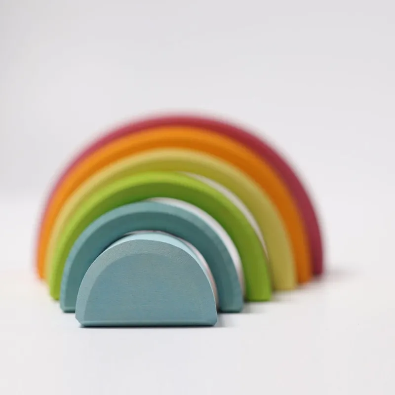 Grimm's Rainbow Pastel Stacker>Grimms Clearance