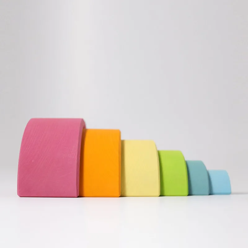 Grimm's Rainbow Pastel Stacker>Grimms Clearance