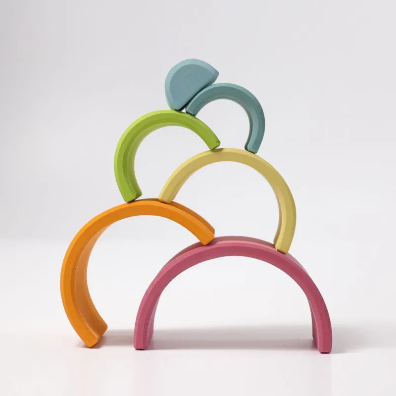 Grimm's Rainbow Pastel Stacker>Grimms Clearance