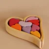 Grimm's Red Hearts Building Blocks>Grimms Outlet