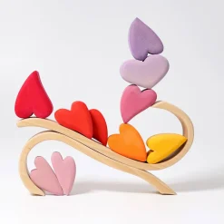Grimm's Red Hearts Building Blocks><noscript><img width=