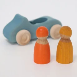 Grimm's Wooden Blue Convertible Car></noscript>Grimms Clearance