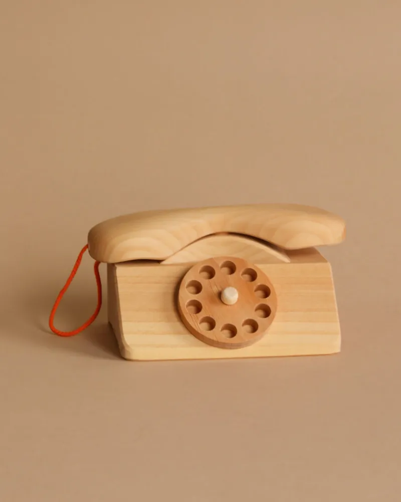 Grimm's Wooden Telephone>Grimms Sale