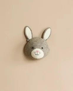 Handcrafted Felt Bunny Wall Decor - Mini>Fiona Walker Outlet