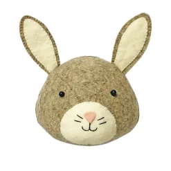 Handcrafted Felt Bunny Wall Decor - Mini><noscript><img width=