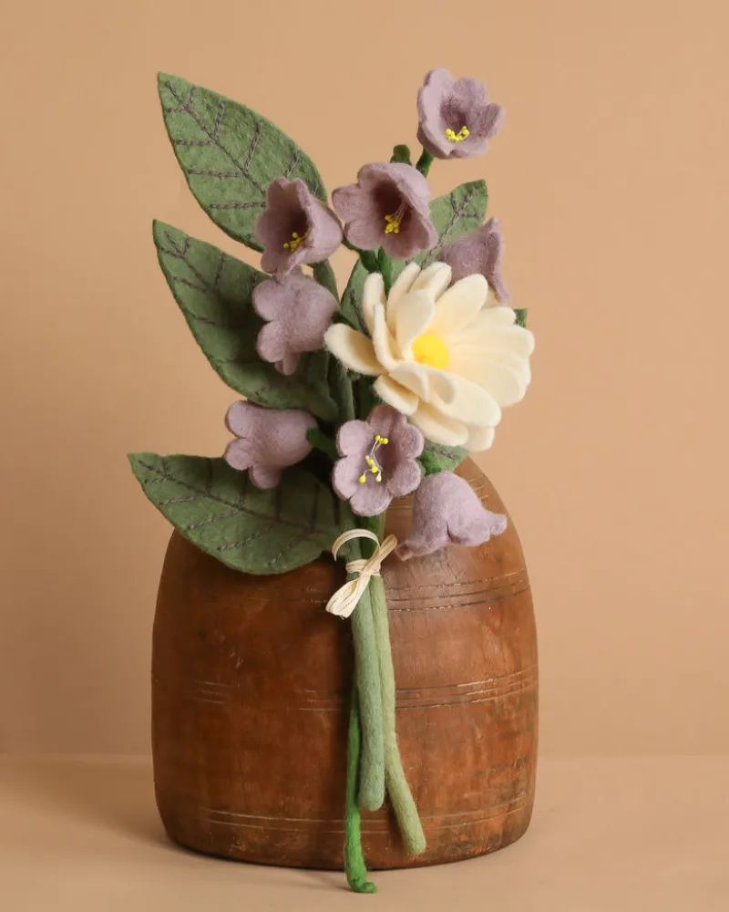 Handcrafted Felt Flower Bouquet>GG New