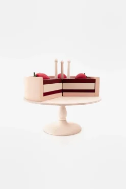 Handmade Chocolate Layer Cake On A Stand>SABO concept New