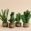 Handmade Felt Herb Pot>Felt So Good Outlet