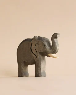 Handmade Elephant - Trunk Raised>Holzwald Online